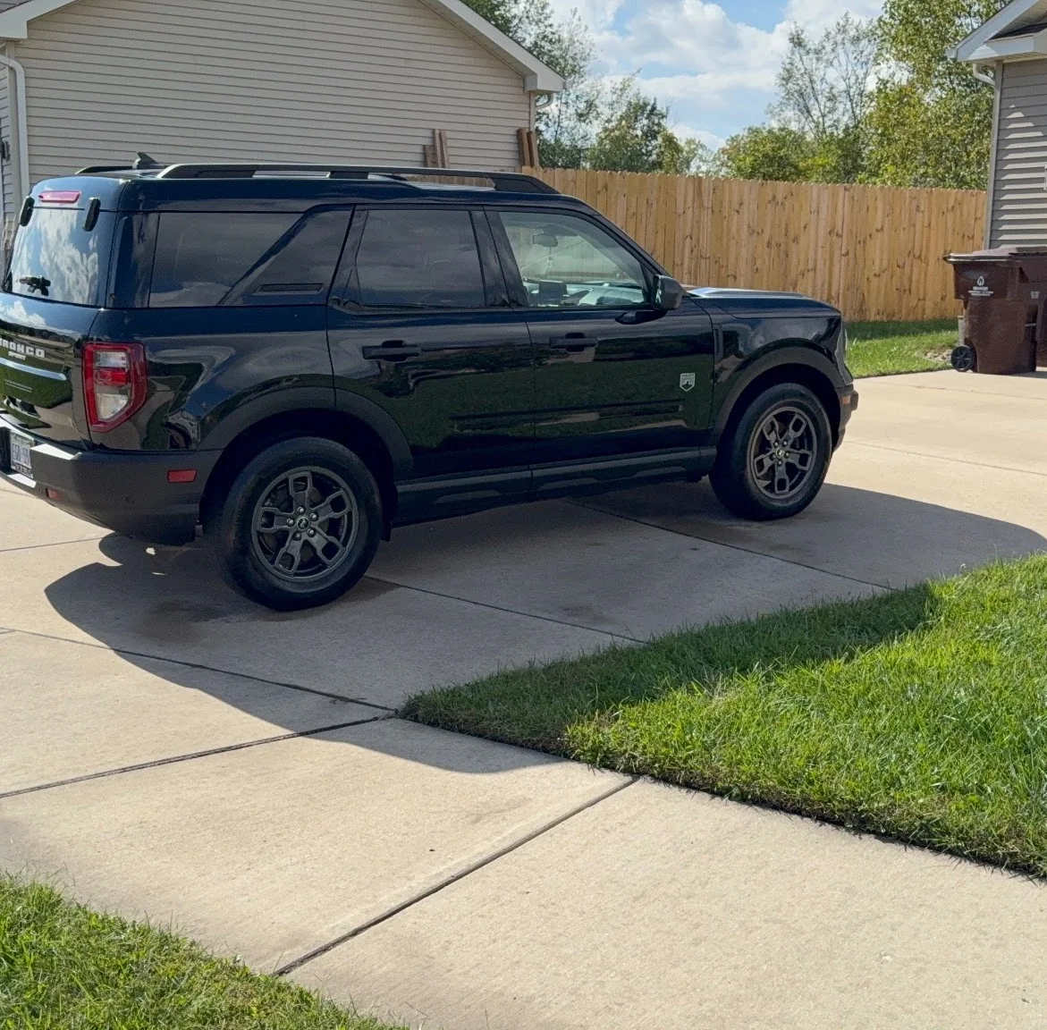 Vehicle with restored paint finish